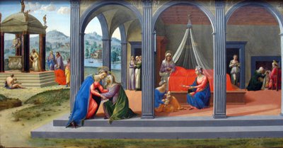 Scenes from the Life of John the Baptist by Francesco Granacci